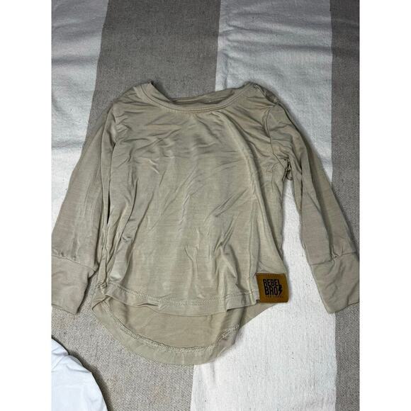 Rebel Bros Bamboo Longsleeve Bundle Size 6-12 Months - Picture 5 of 6